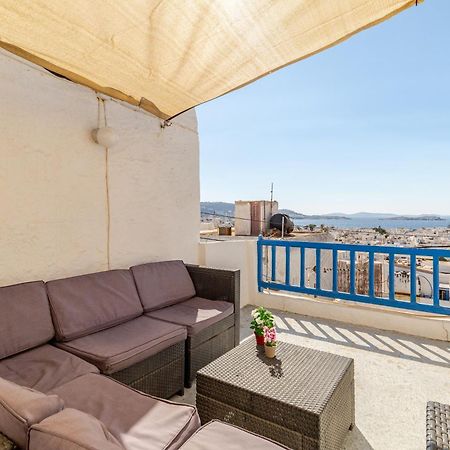 Elenitas Town House With Veranda And Sea View Mykonos Town Екстер'єр фото