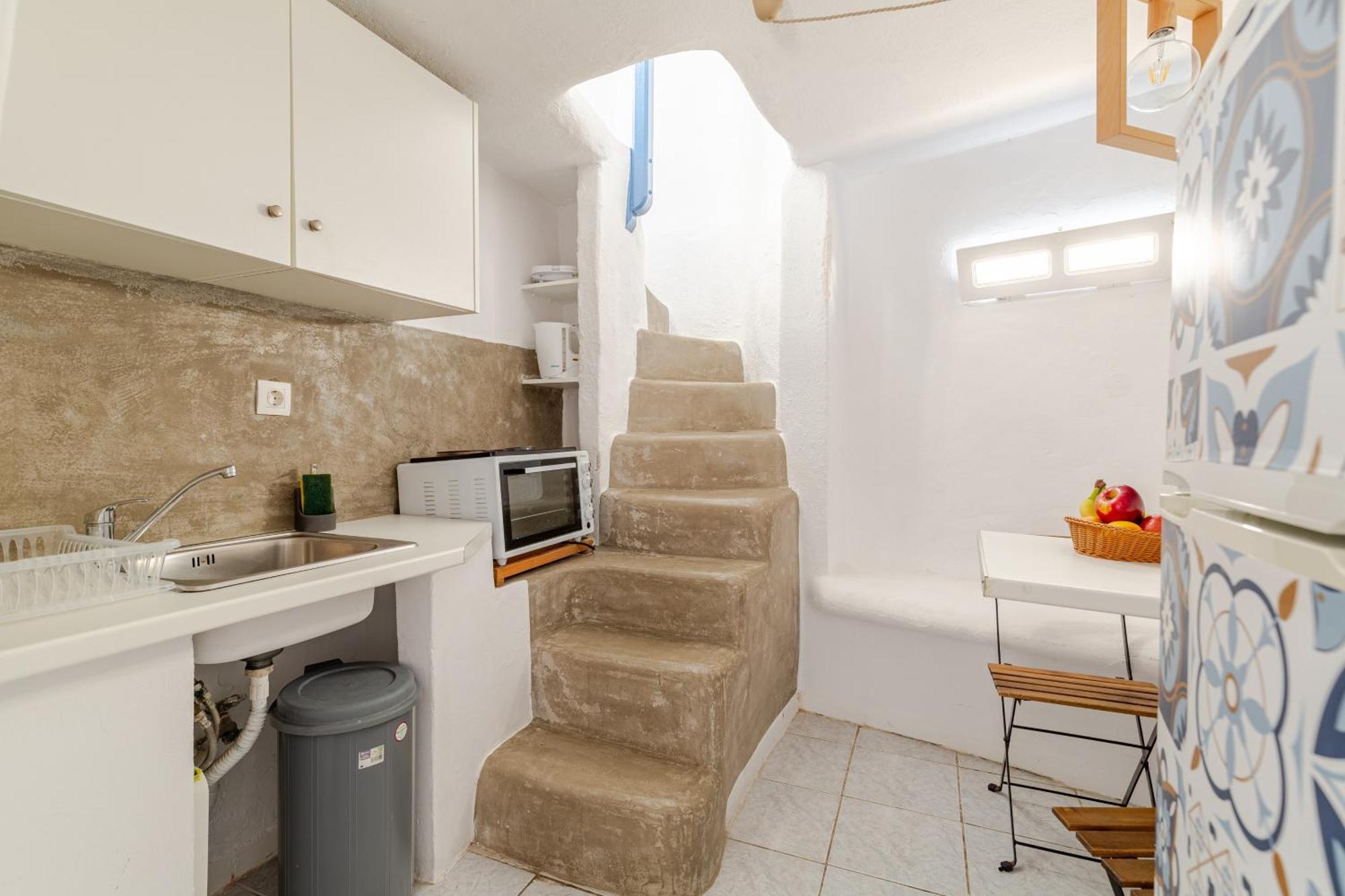Elenitas Town House With Veranda And Sea View Mykonos Town Екстер'єр фото